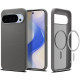 Pilkas dėklas Google Pixel 10 Pro XL telefonui "Spigen Liquid Air MAG Magsafe"