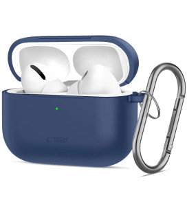 Mėlynas dėklas Apple Airpods Pro 3 ausinėms "Tech-Protect Silicone Hook"