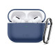 Mėlynas dėklas Apple Airpods Pro 3 ausinėms "Tech-Protect Silicone Hook"