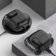 Juodas dėklas Samsung Galaxy Buds 3 / 3 FE / 3 Pro ausinėms "Tech-Protect Carbonox Magsafe"