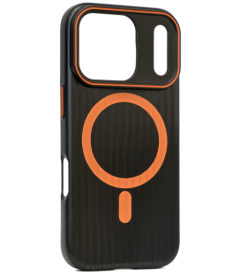 Juodas dėklas Apple iPhone 17 Pro telefonui "Case Simply"