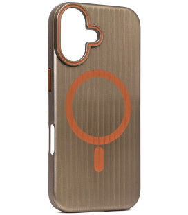 Auksinės spalvos dėklas Apple iPhone 17 telefonui "Case Simply"