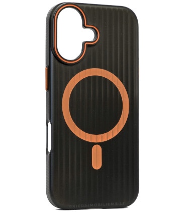 Juodas dėklas Apple iPhone 17 telefonui "Case Simply"