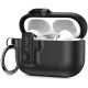 Juodas dėklas Apple Airpods Pro 3 ausinėms "Tech-Protect Slim Hook"