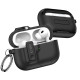 Juodas dėklas Apple Airpods Pro 3 ausinėms "Tech-Protect Slim Hook"