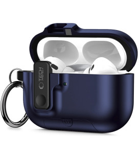 Mėlynas dėklas Apple Airpods Pro 3 ausinėms "Tech-Protect Slim Hook"