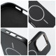 Juodas dėklas Apple iPhone 17 Pro telefonui "Frame Mag Cover"