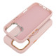 Rožinis dėklas Apple iPhone 17 Pro telefonui "Frame Mag Cover"