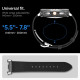 Juoda apyrankė Samsung Galaxy Watch 8 / 9 / Classic (40 / 44 / 46 mm) laikrodžiui "Spigen Enzo"