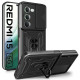 Juodas dėklas Xiaomi Redmi 15 4G / 5G telefonui "Tech-Protect Camshield Pro"