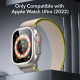 (Titanium) Apsauginis stiklas Apple Watch 1 / 2 / 3 (49mm) laikrodžiui "ESR Armorite TG 2-Pack"