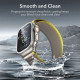 (Titanium) Apsauginis stiklas Apple Watch 1 / 2 / 3 (49mm) laikrodžiui "ESR Armorite TG 2-Pack"