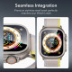 (Titanium) Apsauginis stiklas Apple Watch 1 / 2 / 3 (49mm) laikrodžiui "ESR Armorite TG 2-Pack"