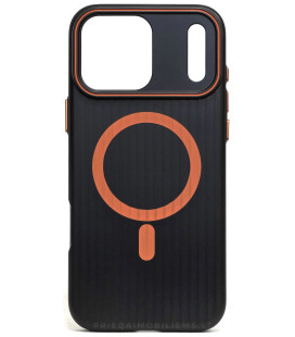 Juodas dėklas Apple iPhone 17 Pro Max telefonui "Case Simply"