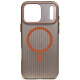 Auksinės spalvos dėklas Apple iPhone 17 Pro Max telefonui "Case Simply"