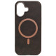 Rudas dėklas Apple iPhone 17 telefonui "Gentleman Mag Cover"