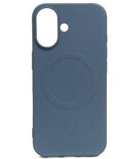 Mėlynas dėklas Apple iPhone 17 telefonui "Silicone Mag Cover"