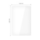 Apsauginis grūdintas stiklas Samsung Galaxy Tab A9 Plus / A11 Plus 11.0 planšetei "Tech-Protect Glass Fit+ 2-Pack"