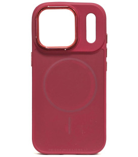 Raudonas dėklas Apple iPhone 17 Pro telefonui "Frame Mag Cover"