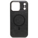 Juodas dėklas Apple iPhone 17 Pro Max telefonui "Gentleman Mag Cover"