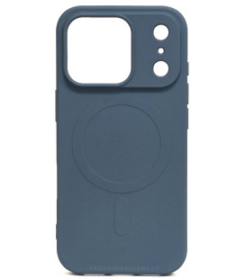 Mėlynas dėklas Apple iPhone 17 Pro telefonui "Silicone Mag Cover BH"