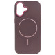 Purpurinis dėklas Apple iPhone 17 telefonui "Frame Mag Cover"