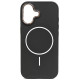 Juodas dėklas Apple iPhone 17 telefonui "Frame Mag Cover"