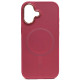 Raudonas dėklas Apple iPhone 17 telefonui "Frame Mag Cover"