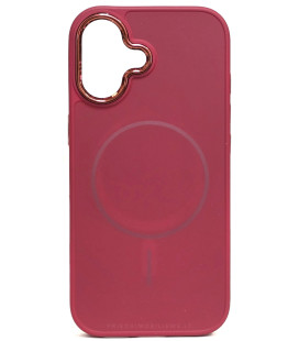 Raudonas dėklas Apple iPhone 17 telefonui "Frame Mag Cover"