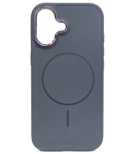 Mėlynas dėklas Apple iPhone 17 telefonui "Frame Mag Cover"