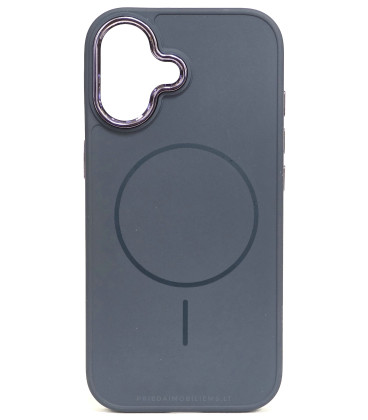 Mėlynas dėklas Apple iPhone 17 telefonui "Frame Mag Cover"