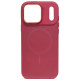 Raudonas dėklas Apple iPhone 17 Pro Max telefonui "Frame Mag Cover"