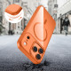 Oranžinis / skaidrus dėklas Apple iPhone 17 Pro telefonui "Tech-Protect Magmat Magsafe"