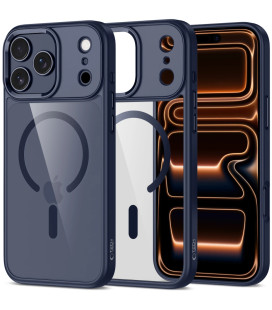 Mėlynas / skaidrus dėklas Apple iPhone 17 Pro telefonui "Tech-Protect Magmat Magsafe"
