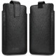 Juodas universalus dėklas - įmautė 6.0-6.9" telefonams "Tech-Protect SM65"
