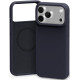 Tamsiai mėlynas dėklas Apple iPhone 17 Pro Max / 18 Pro Max telefonui "Mercury Pure Magsafe Silicon Case"