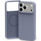 Pilkas (Levandos) dėklas Apple iPhone 17 Pro Max / 18 Pro Max telefonui "Mercury Pure Magsafe Silicon Case"