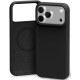Juodas dėklas Apple iPhone 17 Pro Max / 18 Pro Max telefonui "Mercury Pure Magsafe Silicon Case"