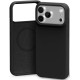 Juodas dėklas Apple iPhone 17 Pro / 18 Pro telefonui "Mercury Pure Magsafe Silicon Case"