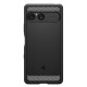 Matinis juodas dėklas Sony Xperia 10 VII telefonui "Spigen Rugged Armor"