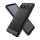 Matinis juodas dėklas Sony Xperia 10 VII telefonui "Spigen Rugged Armor"