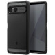 Matinis juodas dėklas Sony Xperia 10 VII telefonui "Spigen Rugged Armor"
