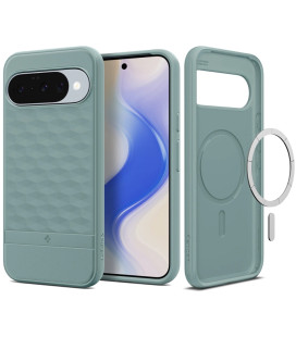 Žalias dėklas Google Pixel 10 / 10 Pro telefonui "Spigen Parallax MAG Magsafe"