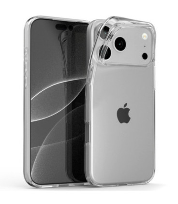 Dėklas Mercury Jelly Clear Apple iPhone 17 Pro Max skaidrus