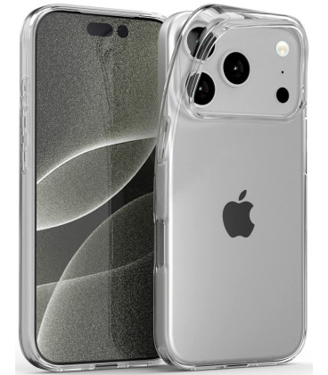 Skaidrus dėklas Apple iPhone 17 Pro / 18 Pro telefonui "Mercury Jelly Clear"