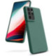 Dėklas Mercury Silicone Case Apple iPhone 16e tamsiai žalias