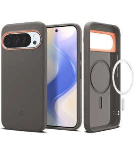 Pilkas dėklas Google Pixel 10 Pro XL telefonui "Spigen Nano Pop MAG Magsafe"