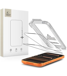 Apsauginis grūdintas stiklas Apple iPhone 17 Pro Max telefonui "Tech-Protect Quick Set+ 2-Pack"