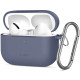 Mėlynas (Baby Blue) dėklas Apple Airpods Pro 3 ausinėms "Tech-Protect Silicone Hook"