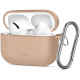 Rudas (Cafe Latte) dėklas Apple Airpods Pro 3 ausinėms "Tech-Protect Silicone Hook"